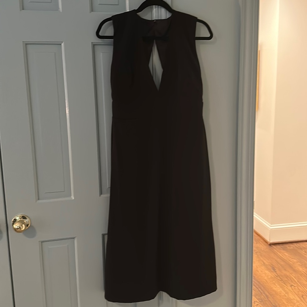 Lela Rose midi dress - was a long maxi bridesmaid dress that I cut to midi!
